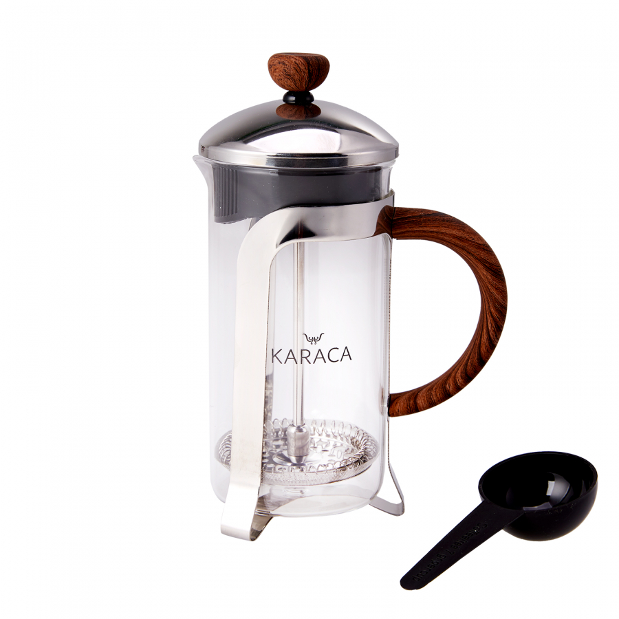 Karaca Coffee Bean French Press Wooden 350 Ml Karaca