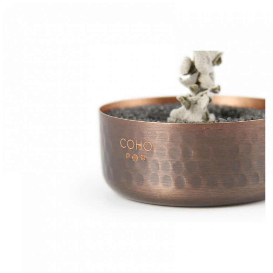 Coho Antique Bakır Kumlu Tütsülük 2�li set Karaca Home